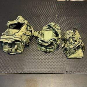 NEX PAK set of 3 duffel bags